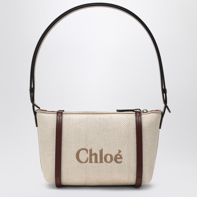 Chloe 砂のキャンバスのクロエ・クロエキャリーバッグ - Image 2