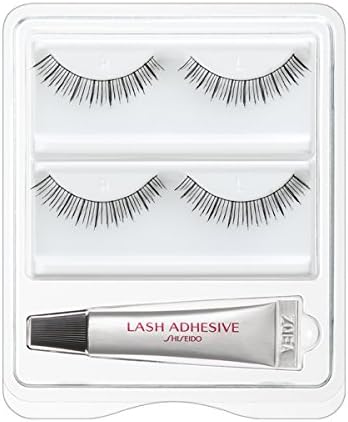 SHISEIDO(資生堂) 資生堂 アイラッシェズ N2 まつ毛2セット、接着剤 3.3g 2ペア (x 1)