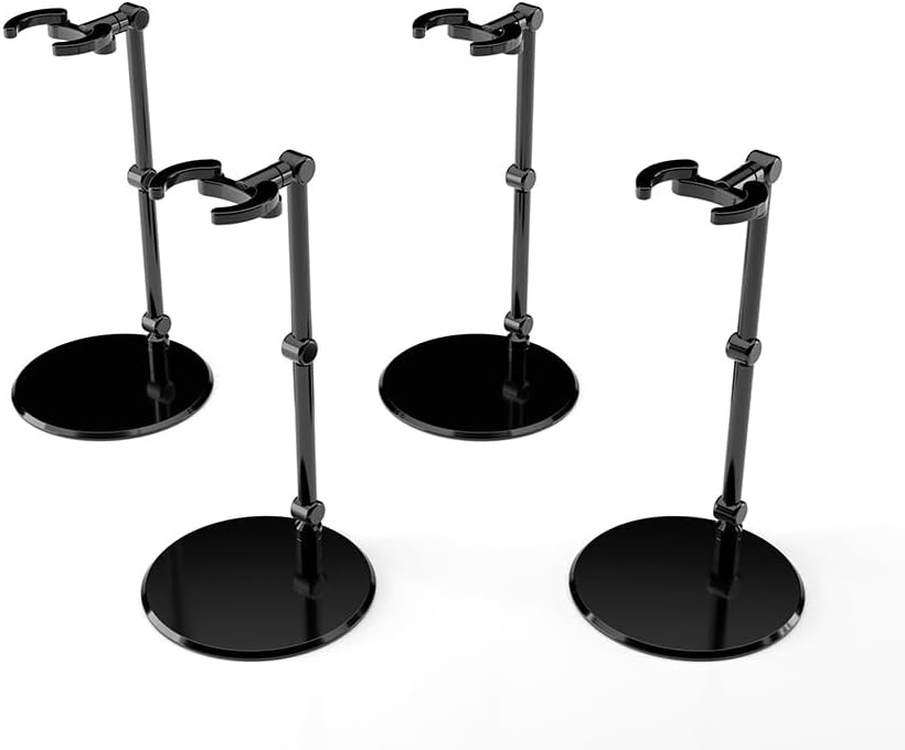 Good Smile Company The Simple Stand Mini x 4 Black (For Small & Deformed Figures) Plastic Base