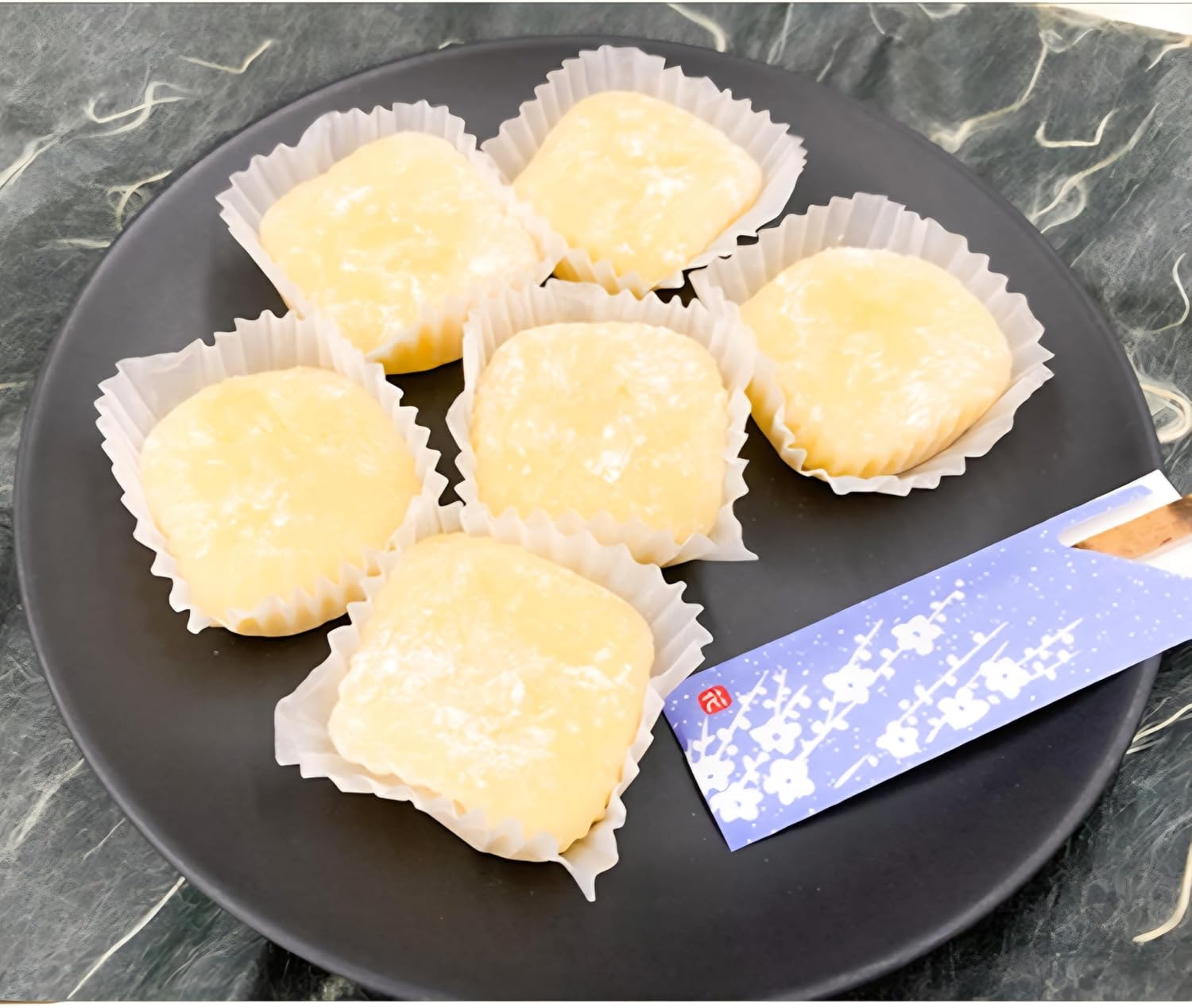 Akita Specialty Butter Mochi, 6 Pieces x 5 Bags Set, Traditional Sweets, Souvenir, Popular, Japanese Sweets