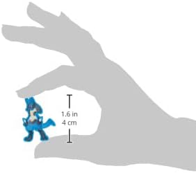 Inagaki Fukushoku Pokemon Sticker Patch, Dual Use Iron-on Adhesive Type, Lucario POS027