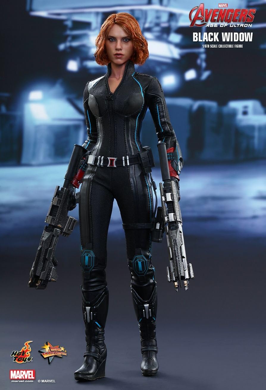 Movie Masterpiece Avengers/ The Age of Ultron Black Widow 1/6 Scale Plastice Painted Action Figure