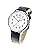 Citizen BJ6541-15A Photovoltaic Eco-Drive Watch, Waterproof, White, Calfskin Leather, Black, white, Classic