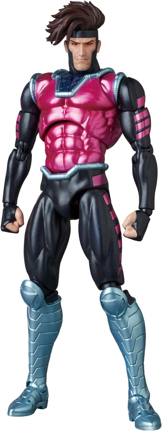 Medicom Toy MAFEX No. 131 Gambit Comic Ver. Total Height: Approx. 6.3 inches (160 mm), Painted Action Figure