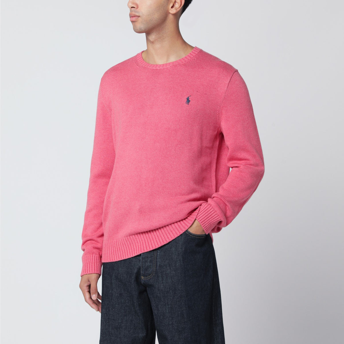 Polo ポロラルフローレンライトレッドコットンセーター - Image 2