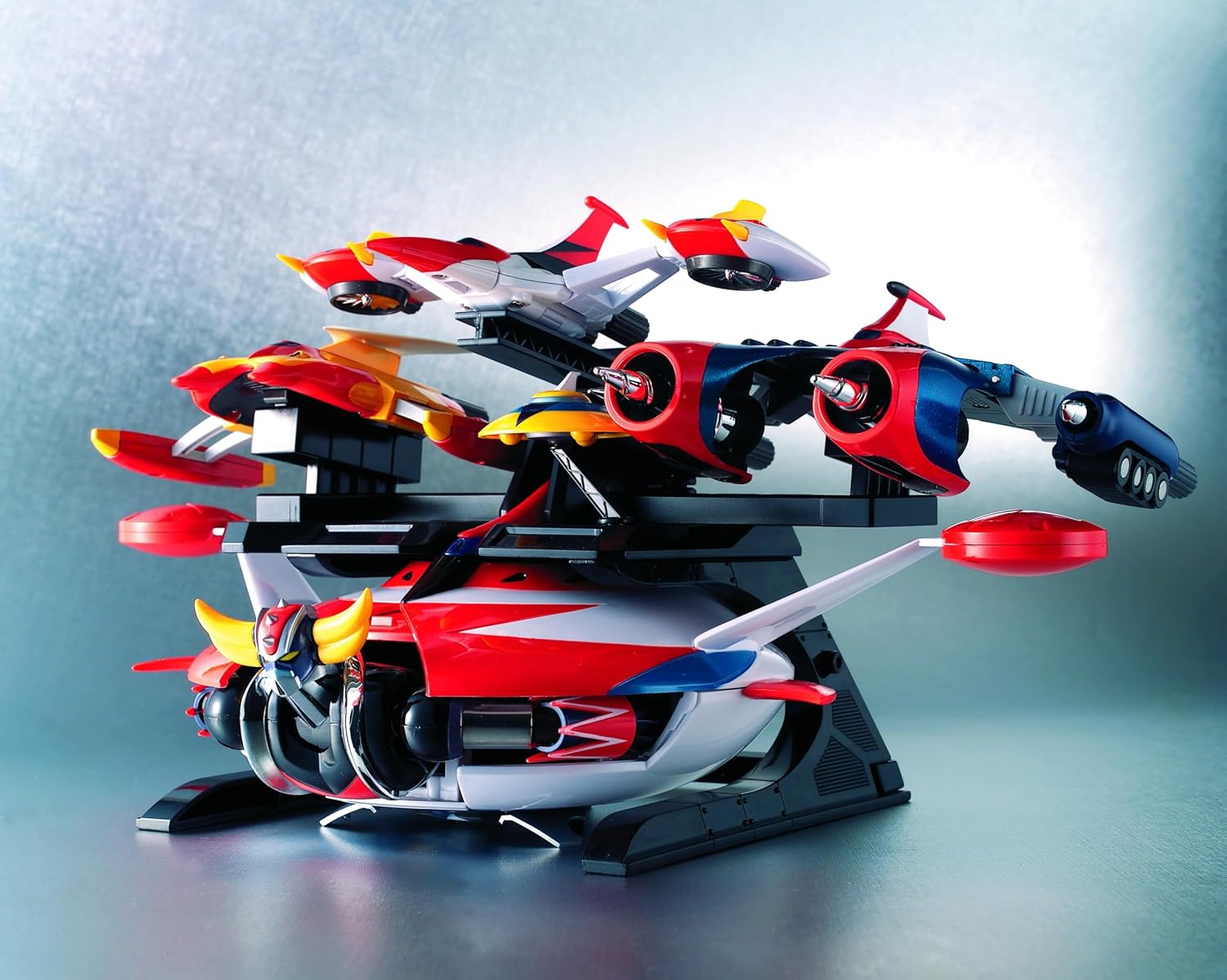 Tamashi Nations Soul of Chogokin GX-04S UFO Robot Glendizer, King of the Space Set (Resale Version), ABS, Diecast, PVC, POM, Pre-painted Action Figure