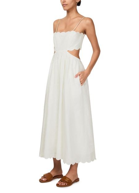 ZIMMERMANN Rhiannon scallop midi dress - Image 2