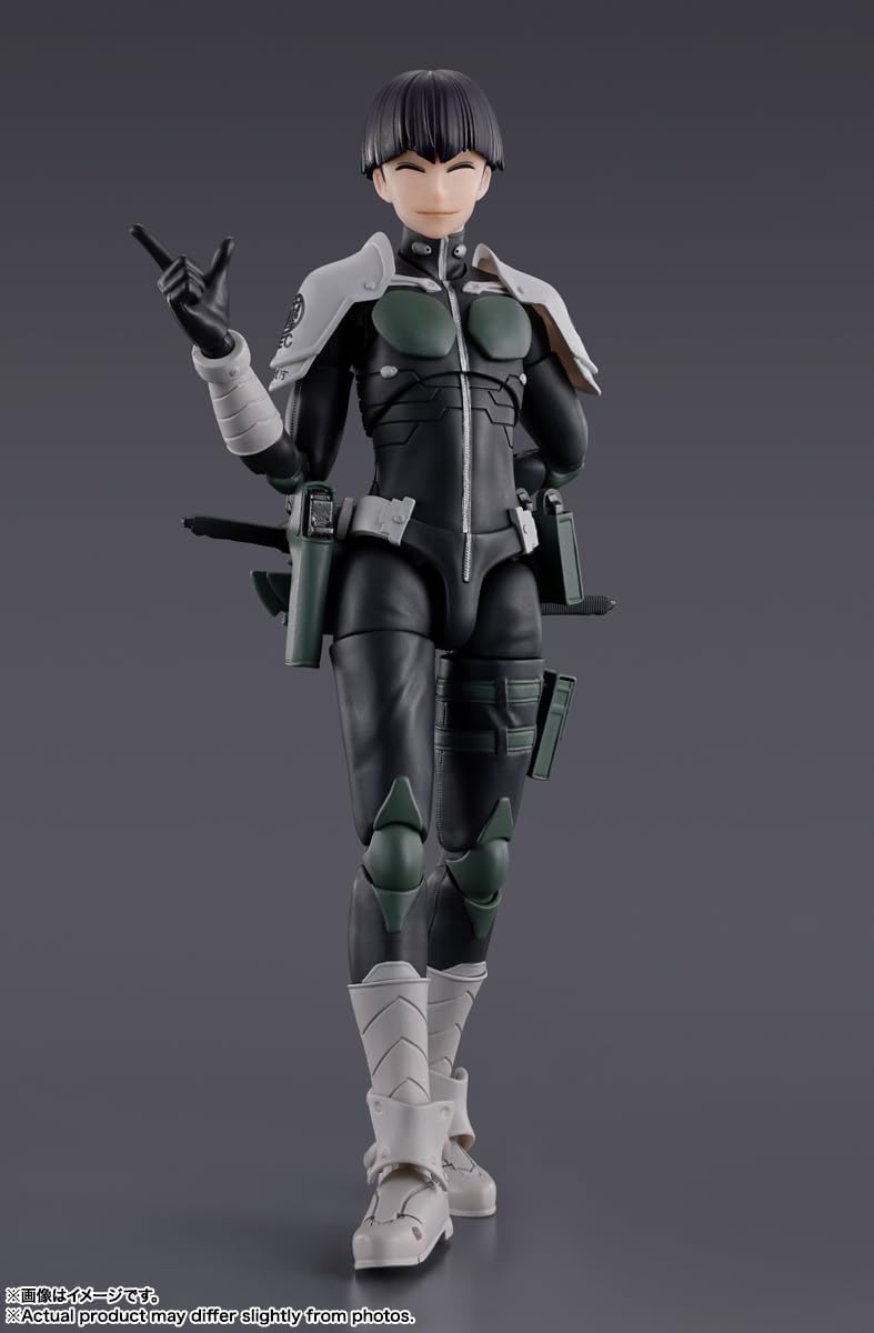 BANDAI SPIRITS S.H. Figuarts Kaiju No. 8 Soshiro Hoshina Approx. 5.5 inches (140 mm), PVC & ABS, Pre-painted Action Figure
