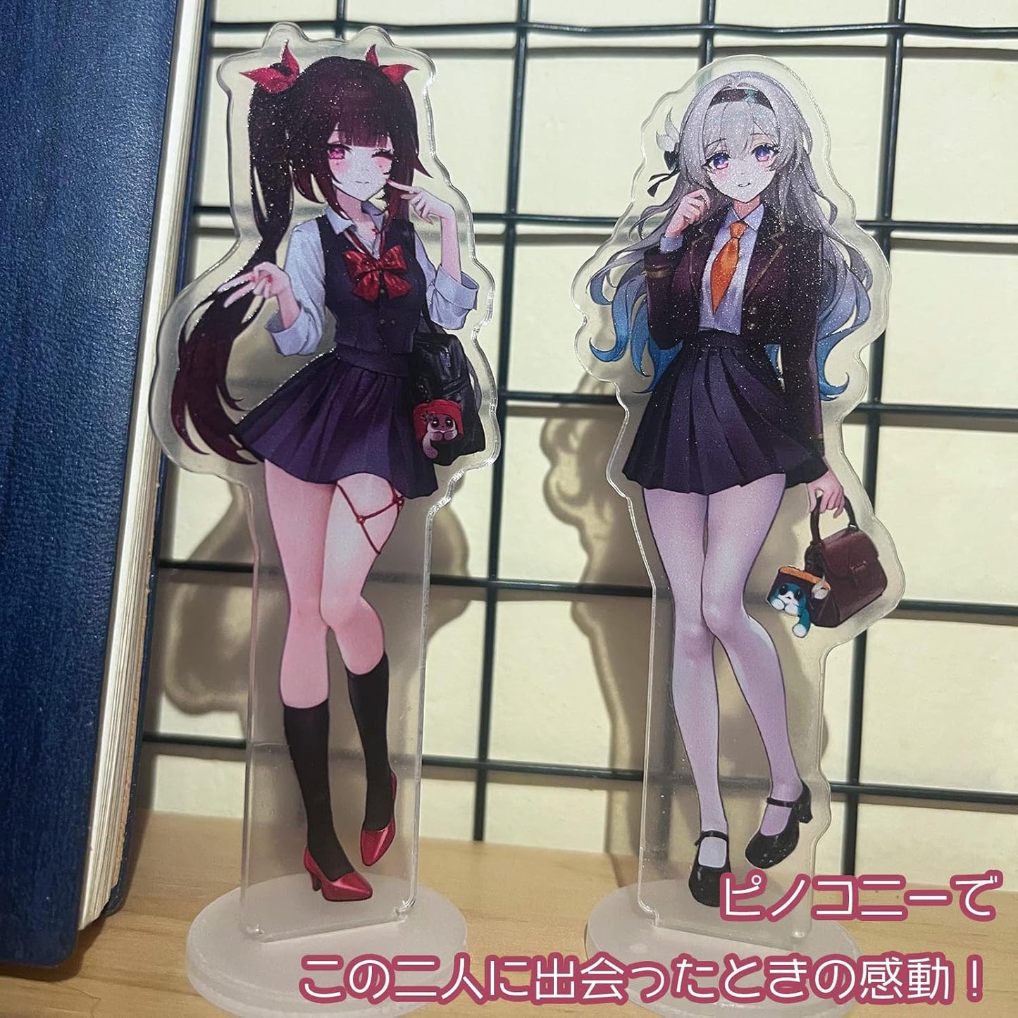 Collapse Star Rail Collapsible Star Rail Goods Popular Character Acrylic Stand Blade Silver Wolf Raksha Firefly Game Cute Anime School Uniform JK (Firefly/Fireworks)