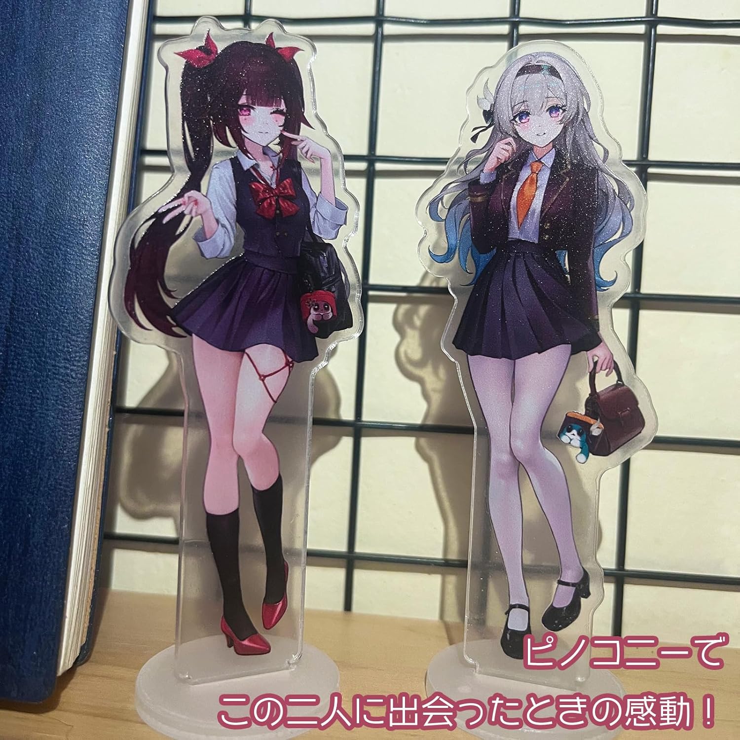 Collapse Star Rail Collapsible Star Rail Goods Popular Character Acrylic Stand Blade Silver Wolf Raksha Firefly Game Cute Anime School Uniform JK (Firefly/Fireworks)