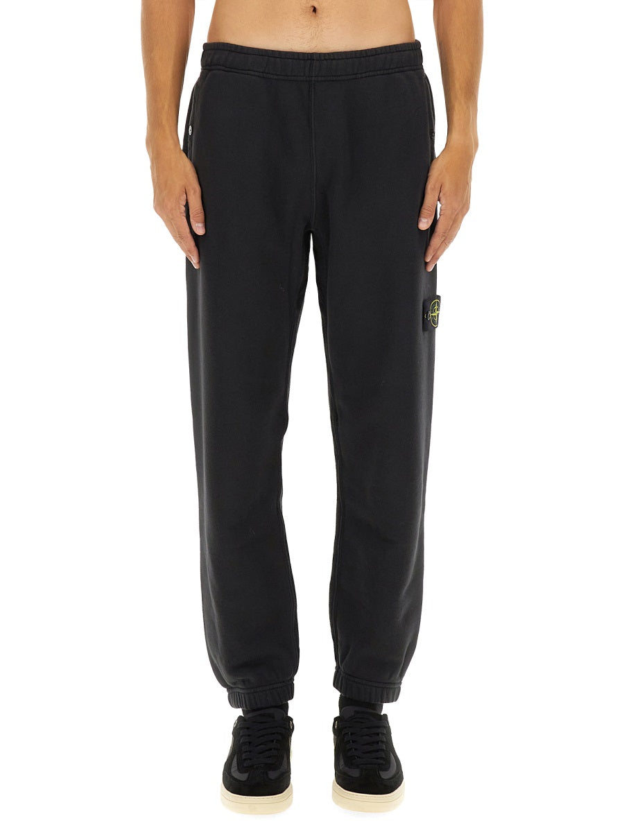 Stone Stone Island Fleece Jogger Pants - Image 2