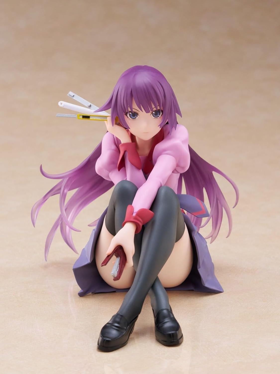 Hitagi Senjogahara Desktop Cute Figure Approx. 5.1 inches (13 cm)