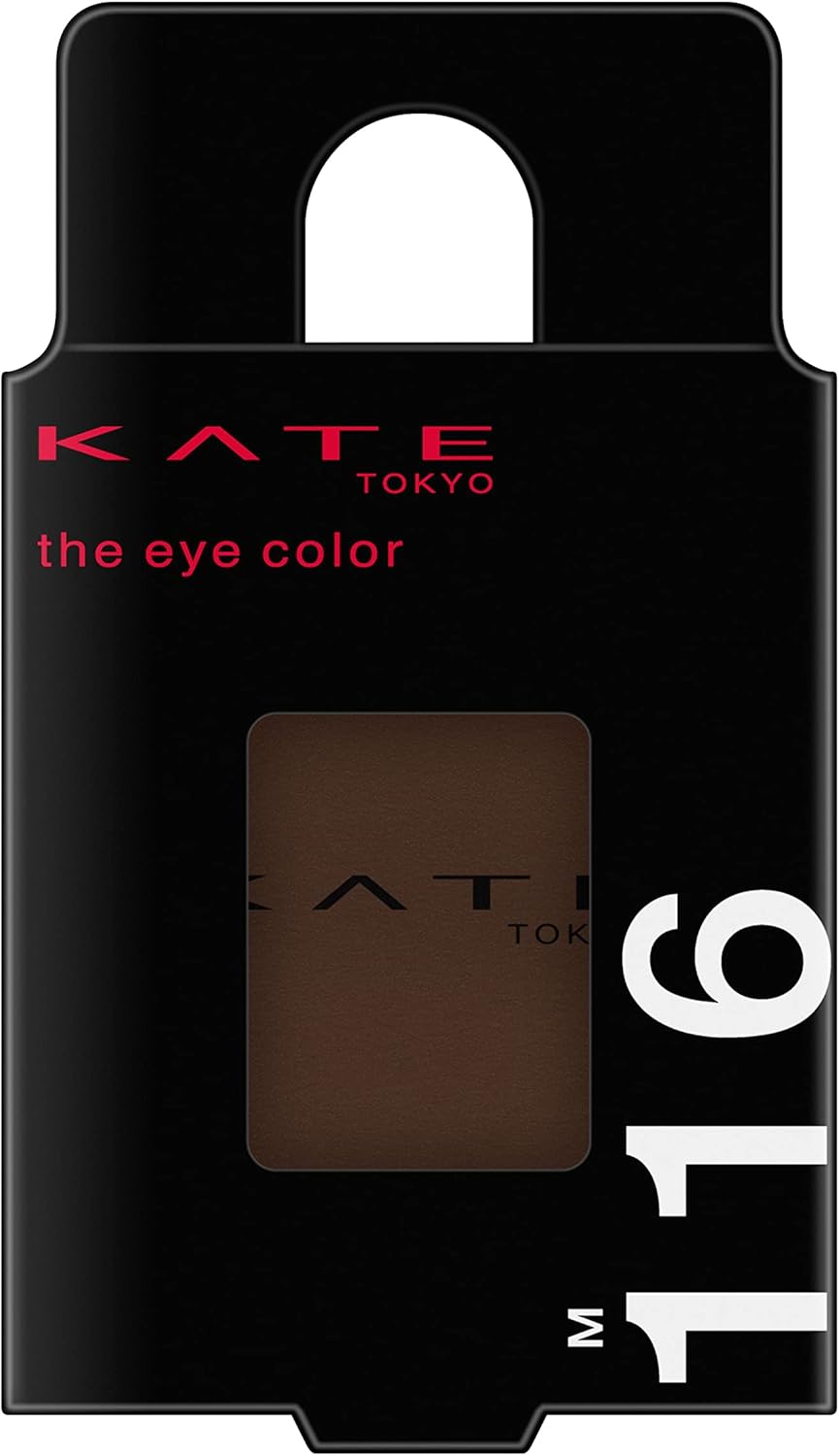 KATE M116 The Eye Color Eyeshadow, Matte, Mud Brown, Obsession, 1 Item