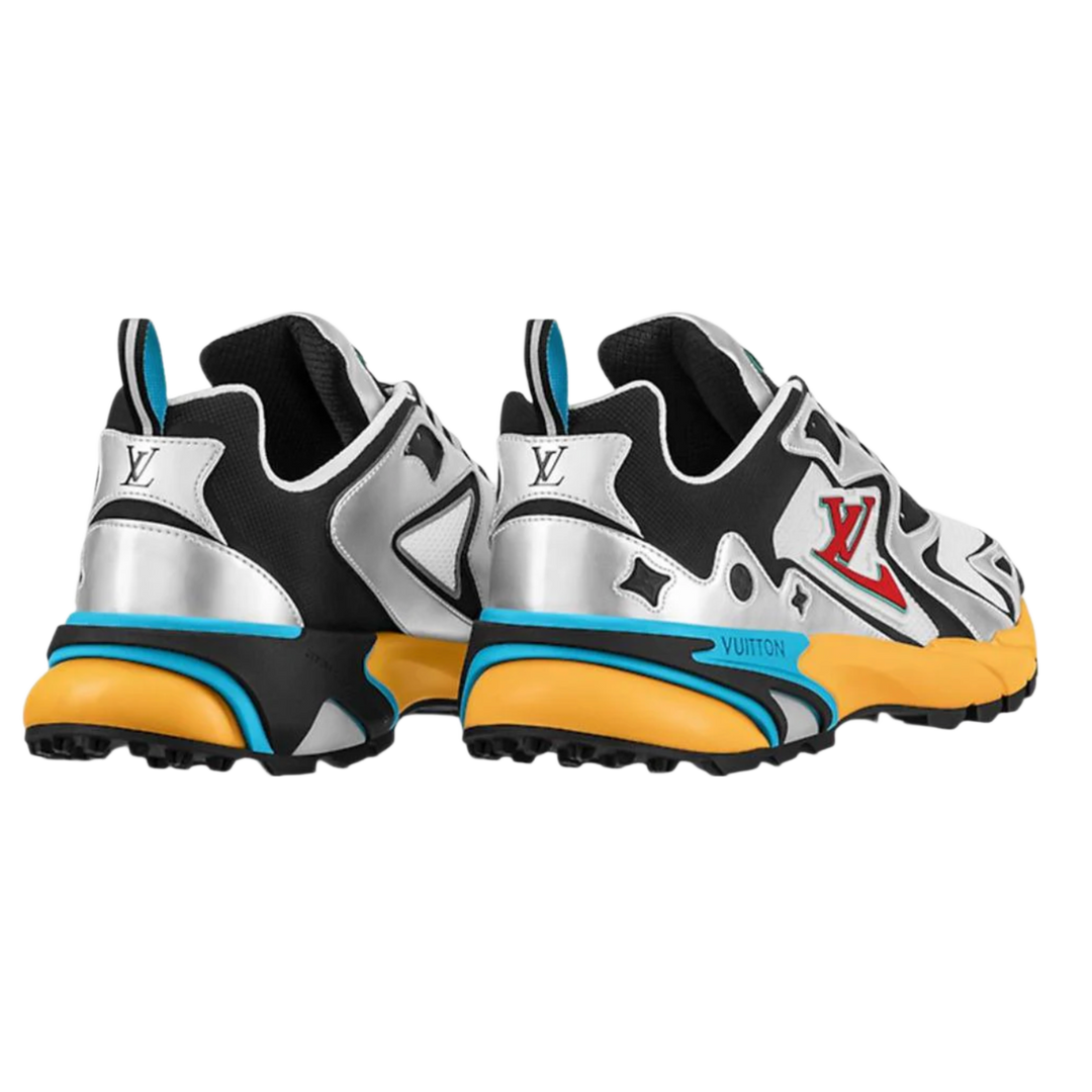LOUIS VUITTON 'SILVER/YELLOW' TACTICAL TRAINERS