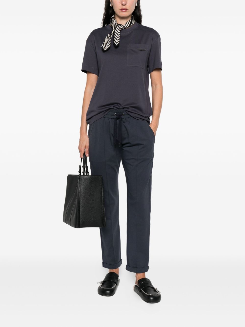 Brunello Cucinelliコットンスウェットパンツ - Image 2