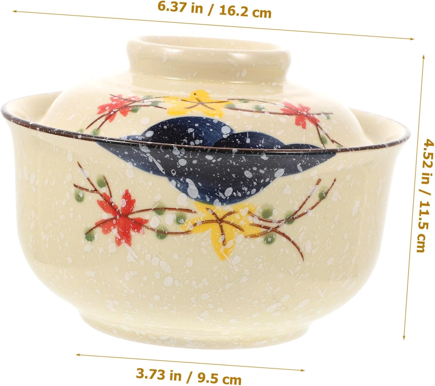 COHEALI Ramen Bowl with Lid, Udon Rice Bowl, Soup Bowl, Japanese Style, Instant Noodles, Japanese Decoration, Instant Noodles, Asian Soup Bowl, Ramen, Noodle Rice Bowl