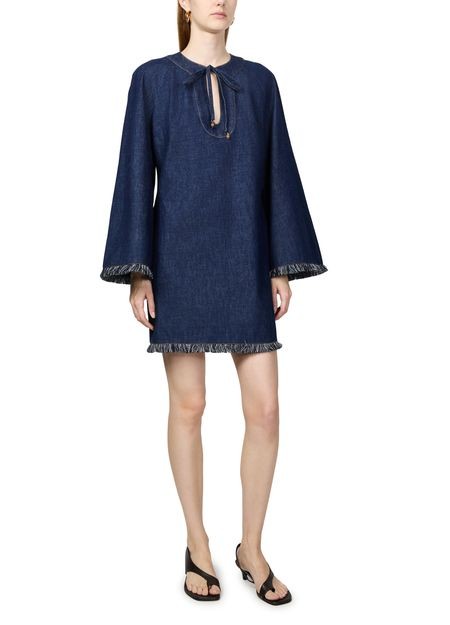 ZIMMERMANN Rhiannon fringe mini denim dress - Image 2