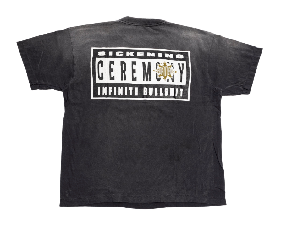 SAINT MICHAEL X DENIM TEARS 'SICKENING CEREMONY' TEE