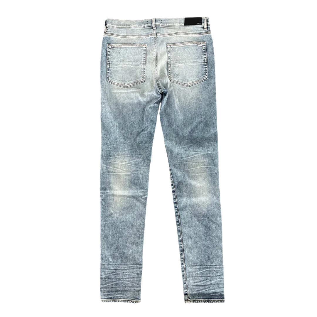 AMIRI 'BLUE' MX1 TIE-DYE JEANS
