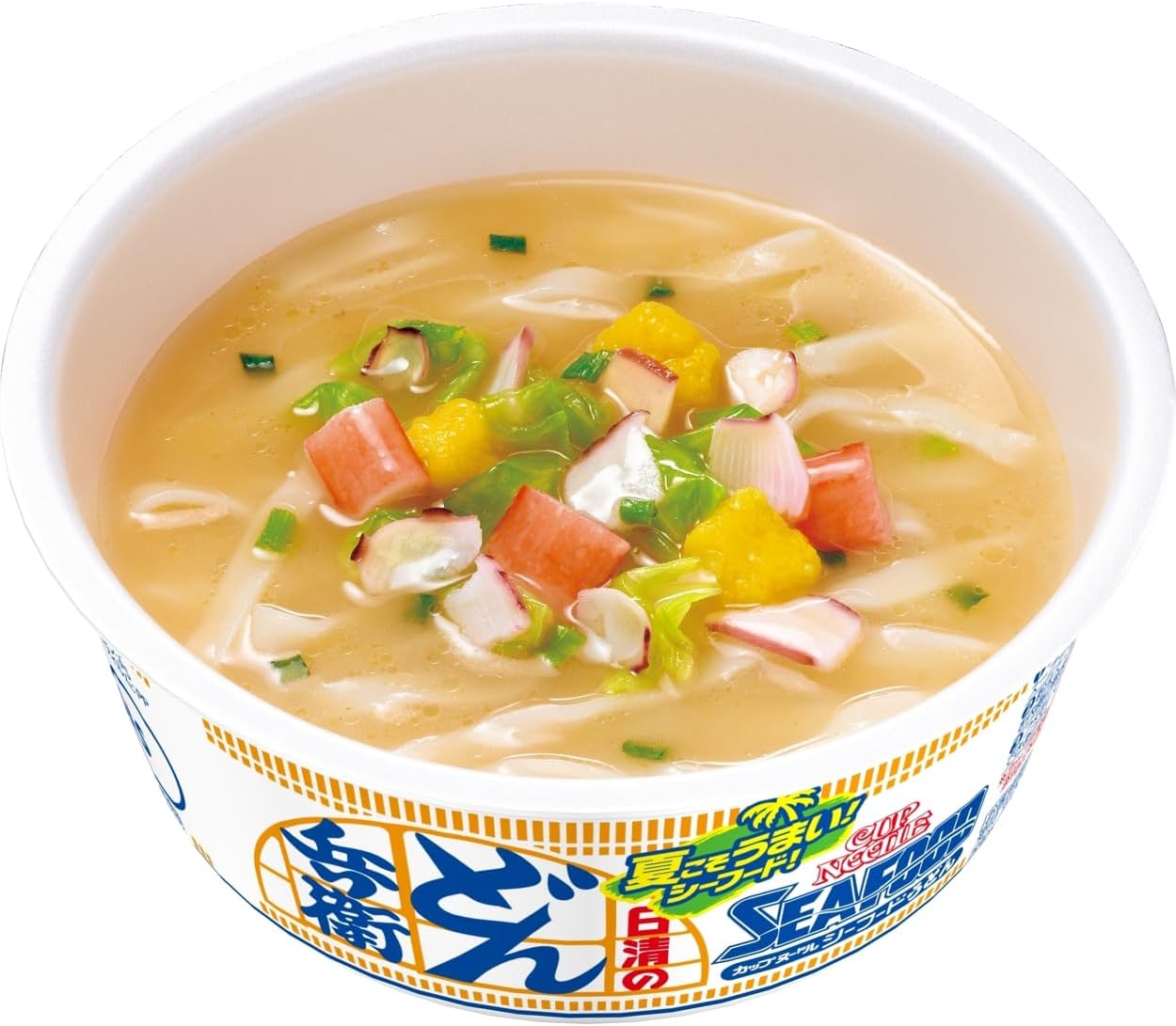 日清食品 日清のどん兵衛 カップヌードルシーフードうどん 75g