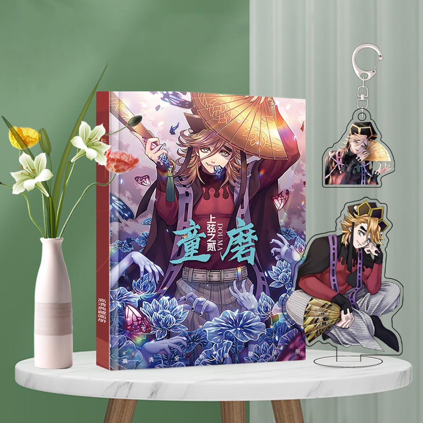 Demon Slayer Peripheral Series Lucky Bag Kamado Tanjiro Kamado Nezuko Rengoku Kyojuro Support Box 2023 Happy Bag Popular Anime Lucky Bag Goods Set Moe Items Holiday Gift Birthday Present Different