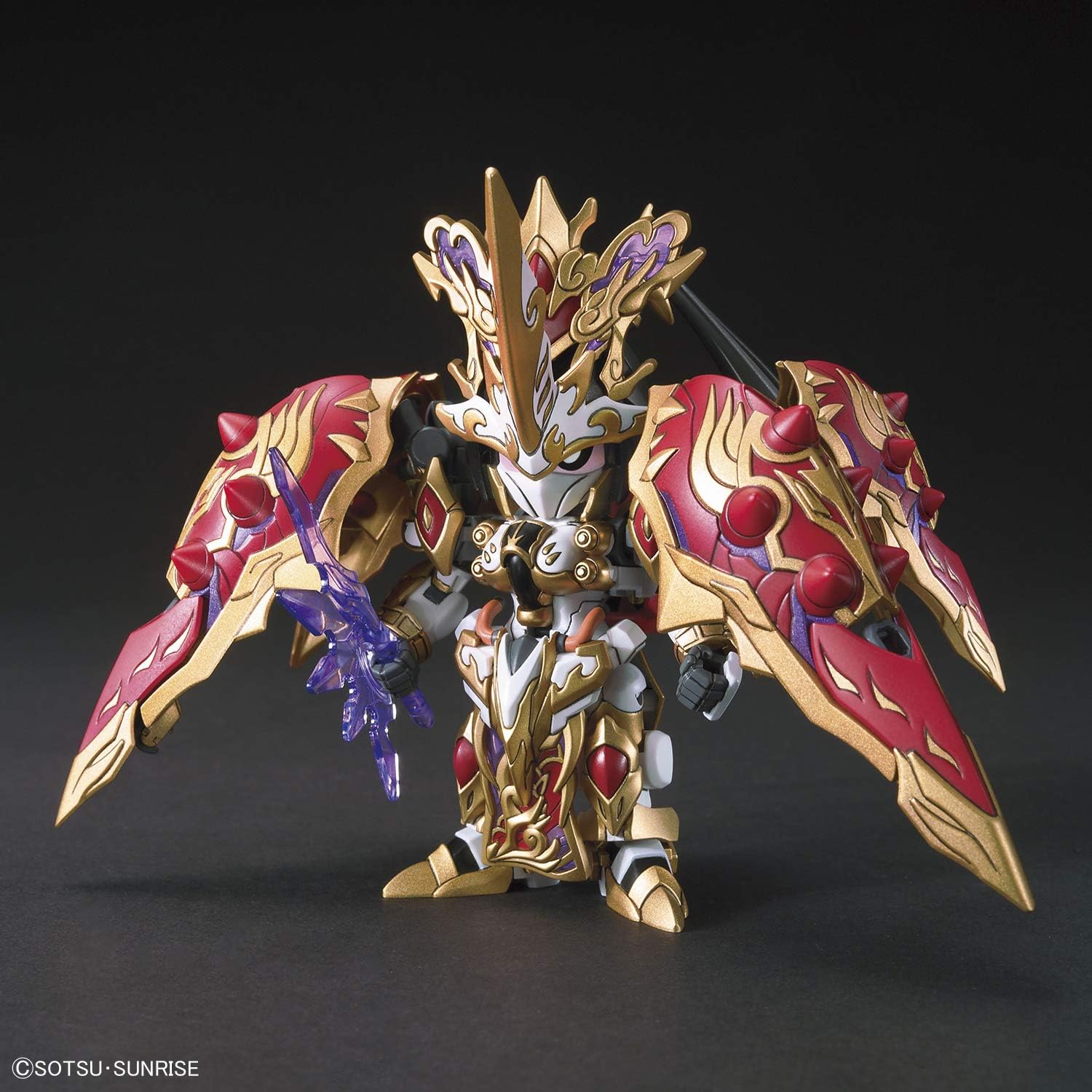 Bandai Spirits SD Gundam Sangoku Soketsuden Tiaochan Kushatria Color-Divided Plastic Model BAS5057611