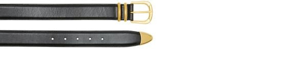 Vintage belt in leather - Image 2