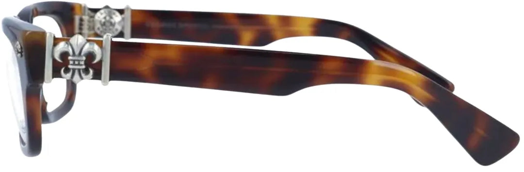 CHROME HEARTS 'BANGADANG' BROWN TORTOISE SUNGLASSES