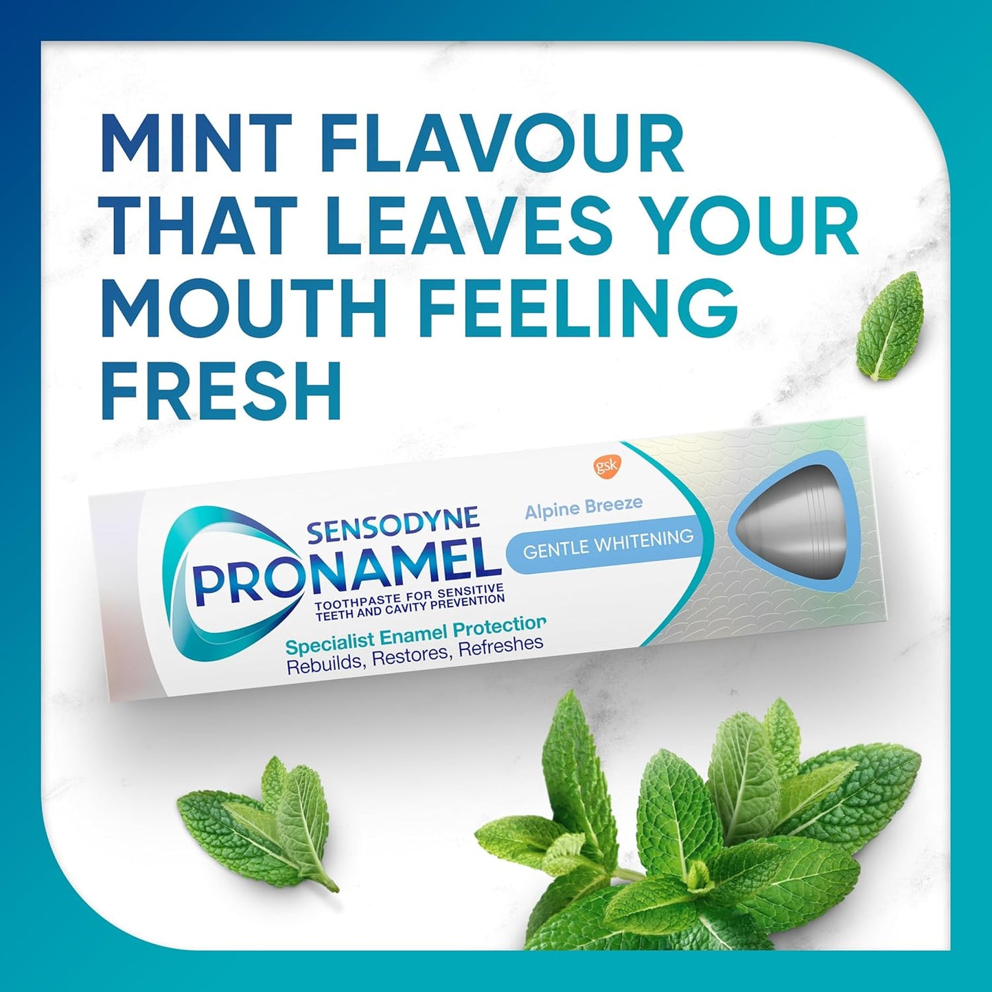 Sensodyne Pronamel - Pasta dental blanqueadora suave, Alpine Breeze - 0.8 oz - Tamaño para viajes