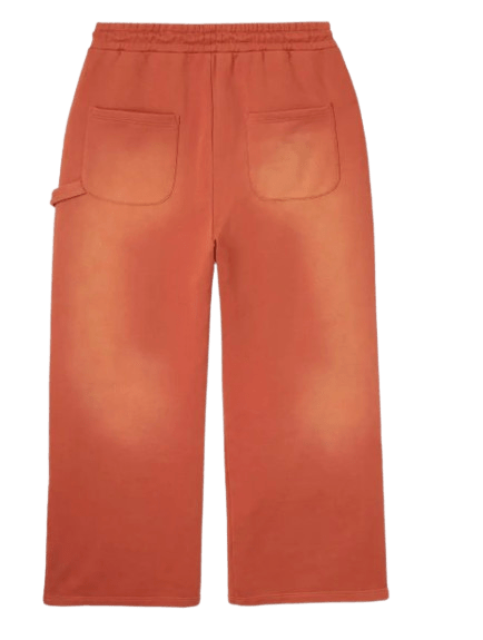 HAPPY MEMORIES DON'T DIE HMDD 'ORANGE' CRYSTAL SWEATPANTS