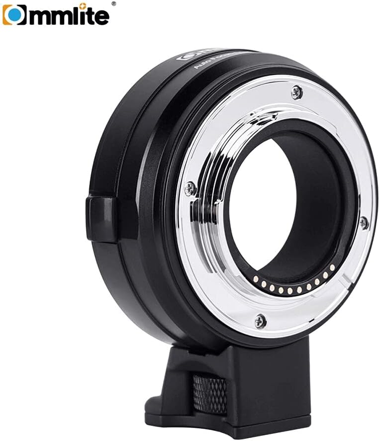 Commlite CM-EF-FX Lens Mount Adapter (Canon EF Mount Lens to Fujifilm X Mount Converter) with Electronic Contacts