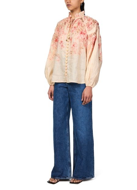 ZIMMERMANN Illuminate billow long sleeves blouse - Image 2