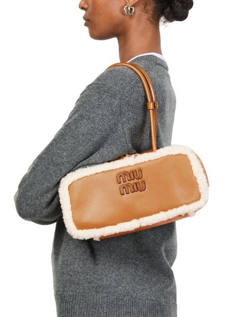 MIU MIU Beau small shearling bag - Image 2