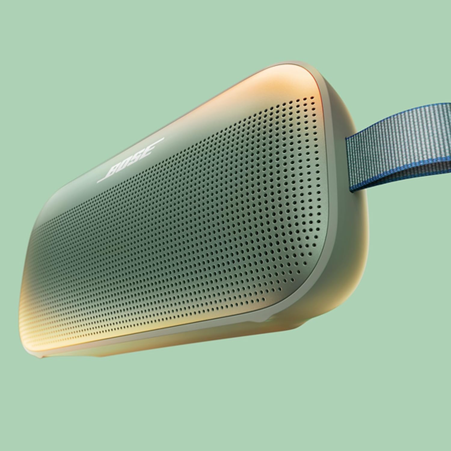 Bose SoundLink Flex Portable Speaker LE (2nd Gen) Wireless Bluetooth Mini Portable Speaker with Hi-Fi Audio, Up to 12 Hours of Continuous Playtime, Waterproof and Dustproof, Alpine Sage