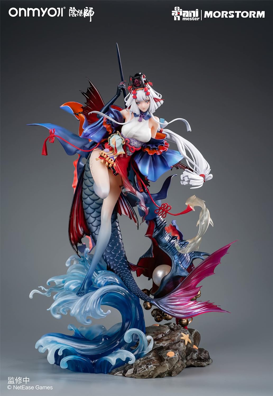 MORSTORM & AniMester Onmyoji Senhime 1/4 Scale PVC & Resin Painted Complete Figure