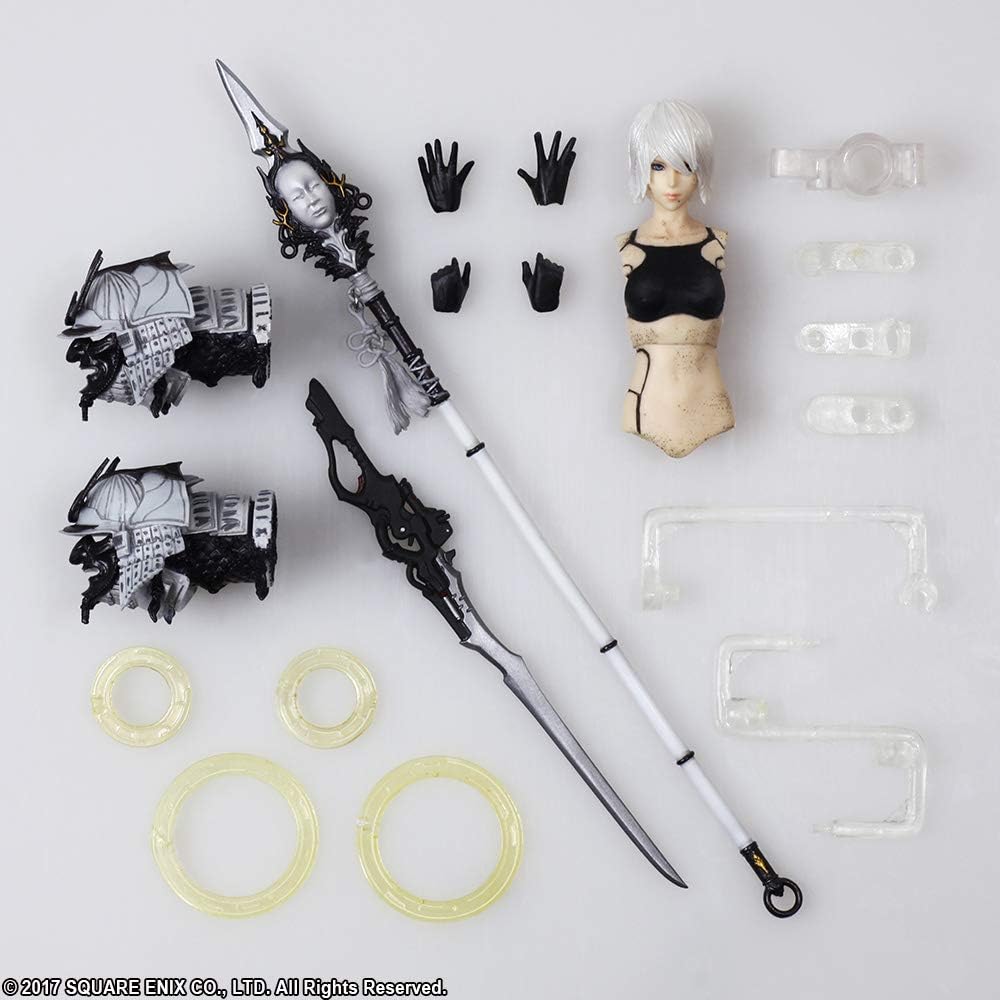 ニーアオートマタ ブリングアーツ ヨルハ A型 二号PVC製 塗装済み可動フィギュア