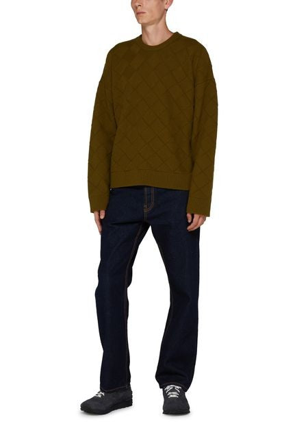 BOTTEGA VENETA ウール　プルオーバー　イントレチャートモチーフ - Image 2