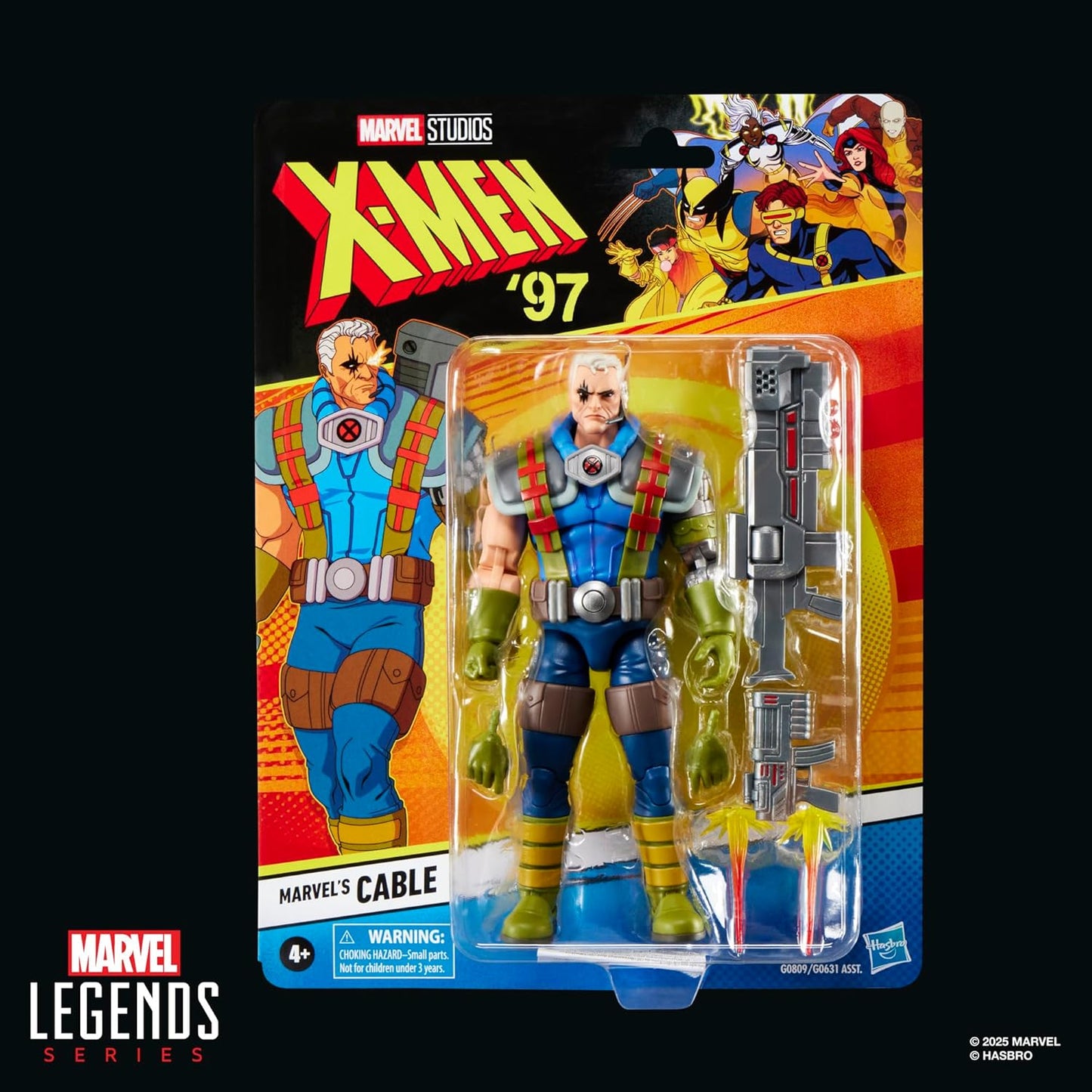 Hasbro G0809 Marvel Legend Series Cable, X-Men '97 Collection, 5.9 inches (15 cm) Action Figure Toy