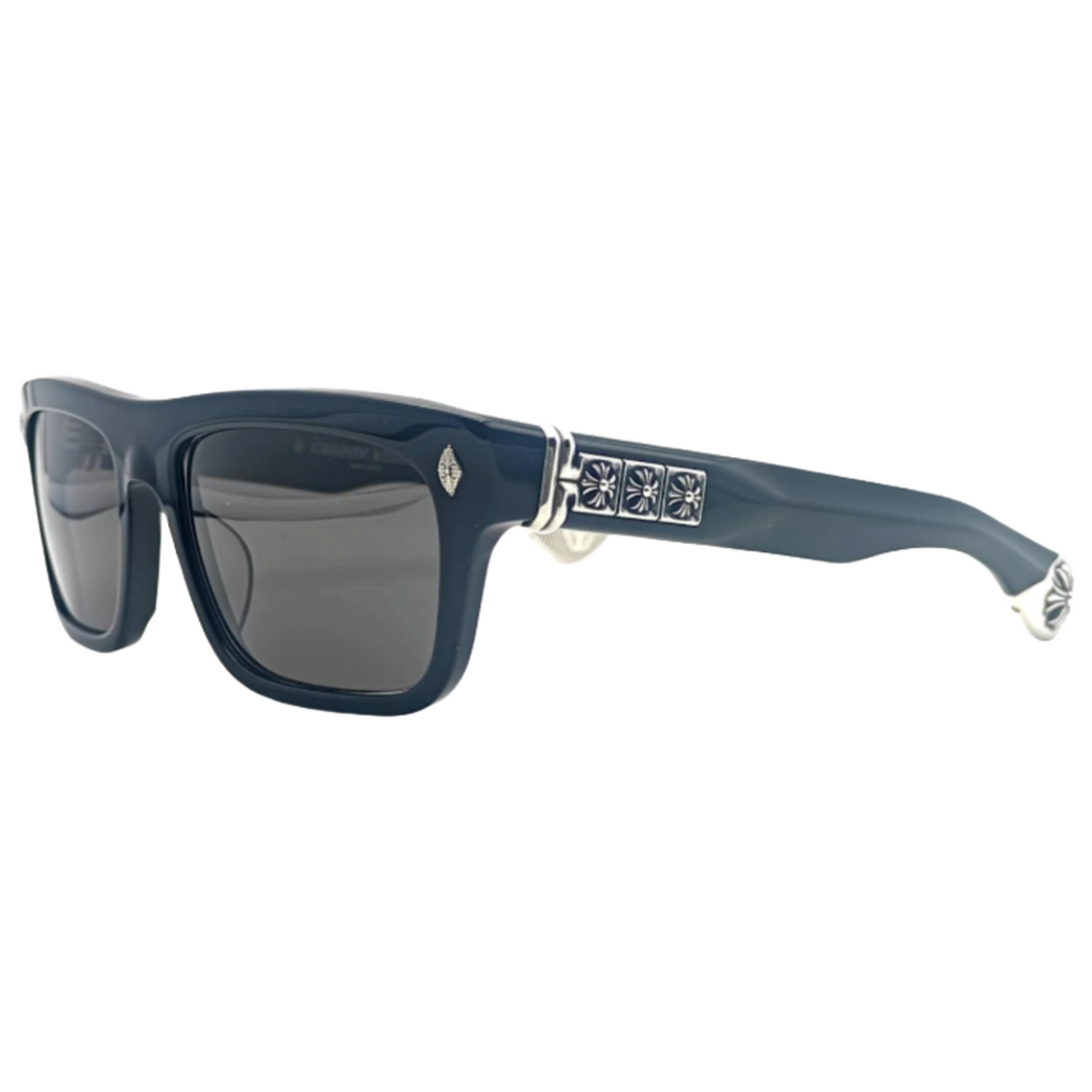 CHROME HEARTS 'BLACK/SILVER' SLUSS BUSSIN SUNGLASSES