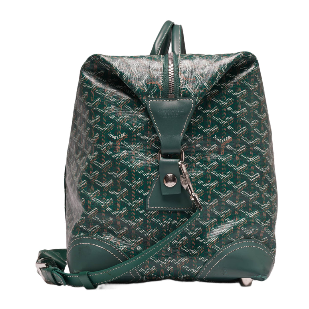 GOYARD 'GREEN' BOWLING 45 DUFFLE BAG