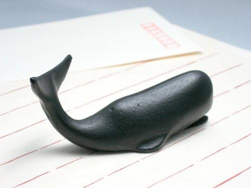 文鎮/ペーパーウェイト くじら 【伝統工芸品南部鉄器】