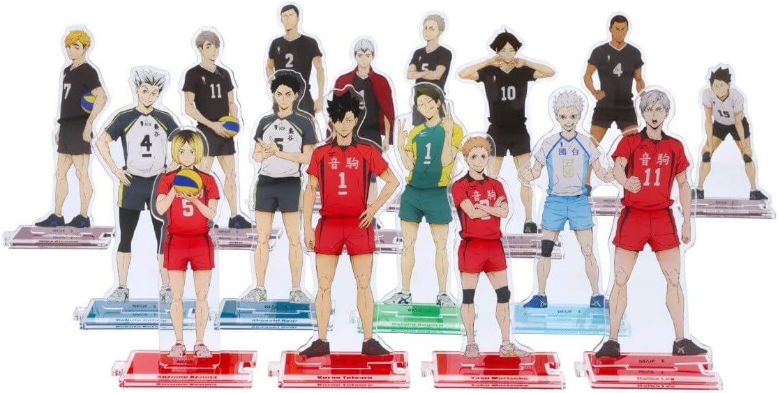 Haikyu Connecting Acrylic Stand, Rintaro Kadona, Inarizaki High School, Official Merchandise