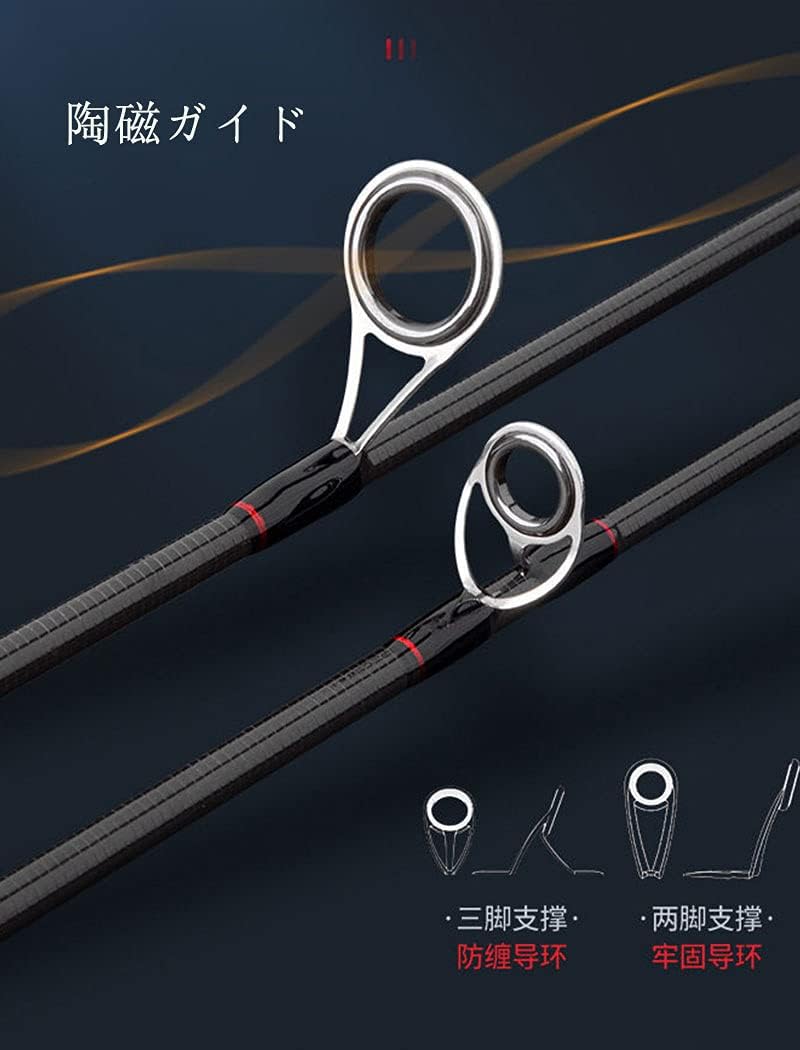 M/L/MH Style Fishing Rod, Sea Bass Rod, Carbon Fiber Fishing, Casting, Spinning Rod, Sea Fishing Rod, Far Throw Fishing Rod, 2-Strand (Transition) 1.68M/1.8M/2.1M/2.4M