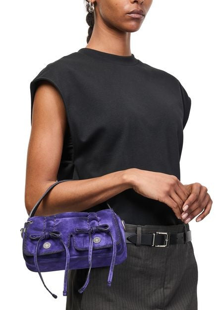 ACNE STUDIOS Micro Multipocket suede shoulder bag - Image 2