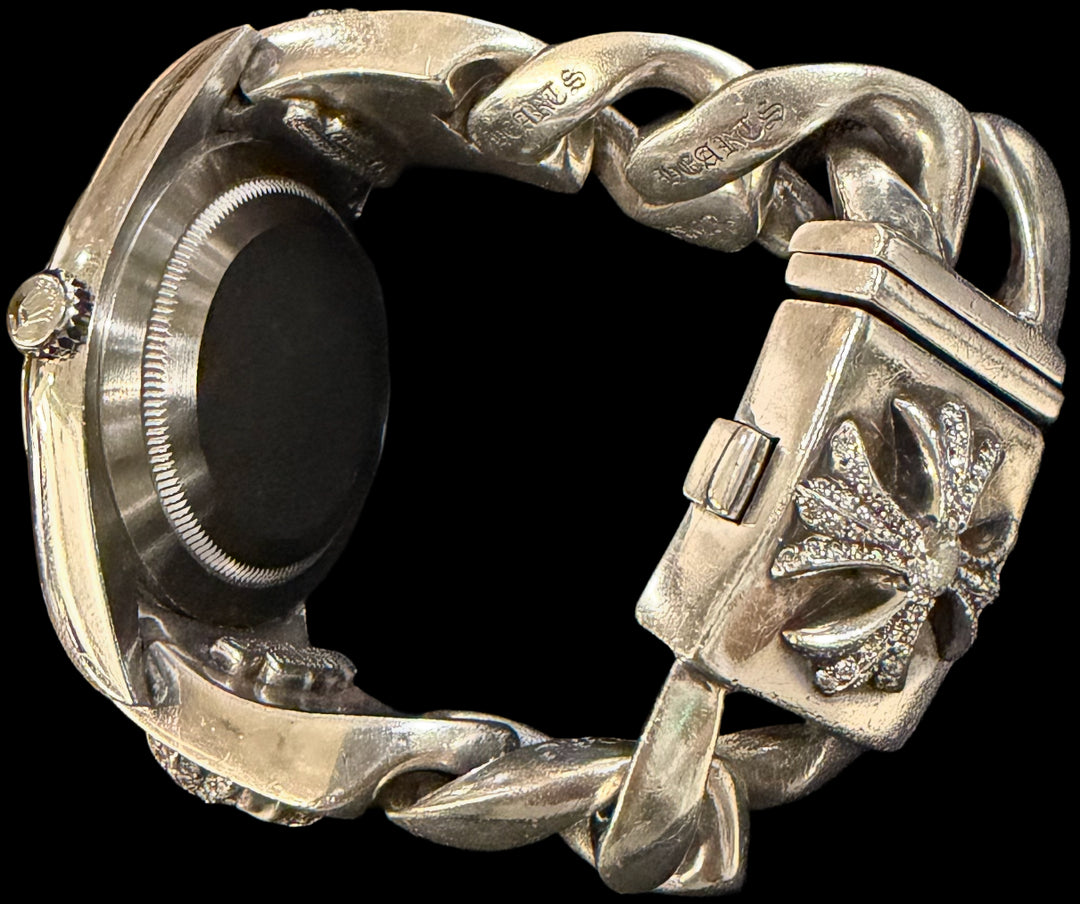 CHROME HEARTS 'GRAPE DIAL' OYSTER PERPETUAL ROLEX