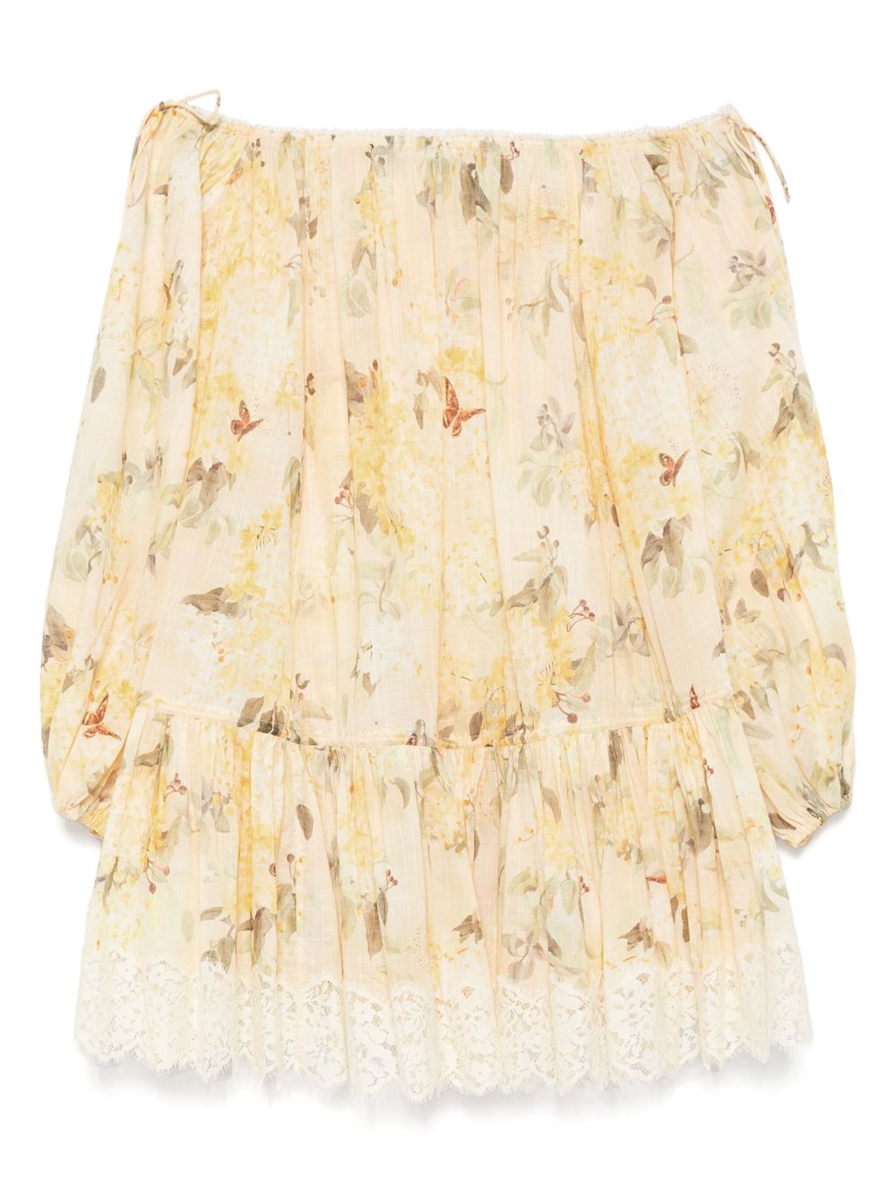 Zimmermann Zimmermann Cascadian Cotton Mini Dress - Image 2