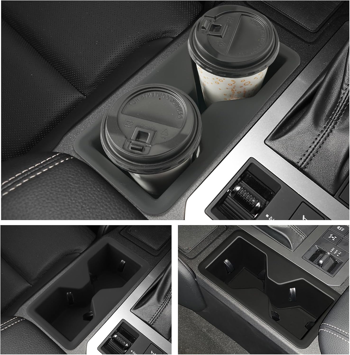ruiya 2024 Toyota Rankle 250 Exclusive Console Drink Holder Console Tray Cup Holder Storage Rankle 250 Drink Holder Cover Land Cruiser 250 Accessories Storage Parts Center Console Car Storage Interior