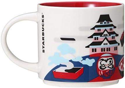 Starbucks Stava Mug 2017 You Are Here Collection Japan 14.1 fl oz (414 ml), Japan Limited