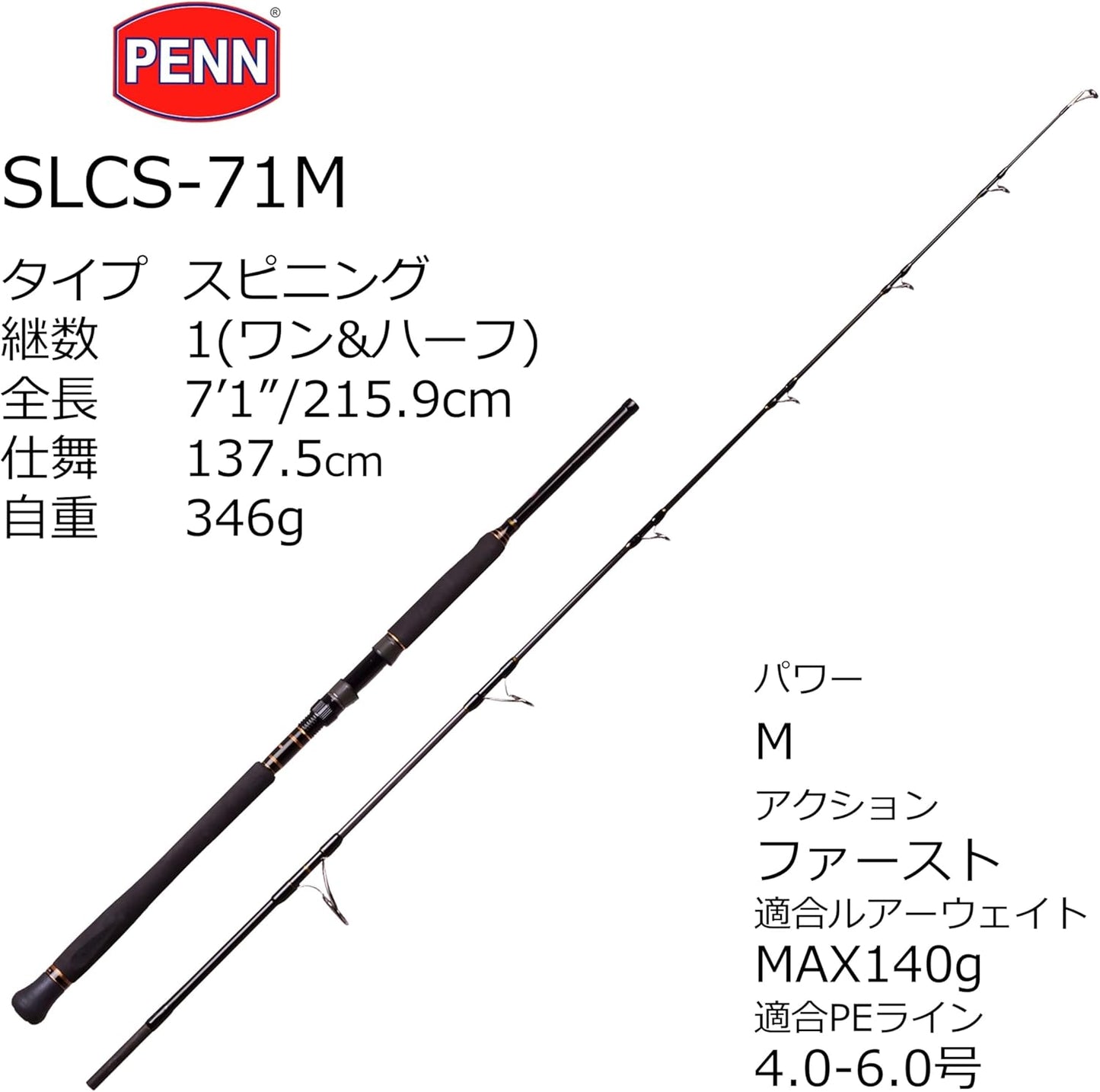 PENN (ペン) SLAMMER CASTING スラマー キャスティング 各種 オフショア マグロ ヒラマサ 青物