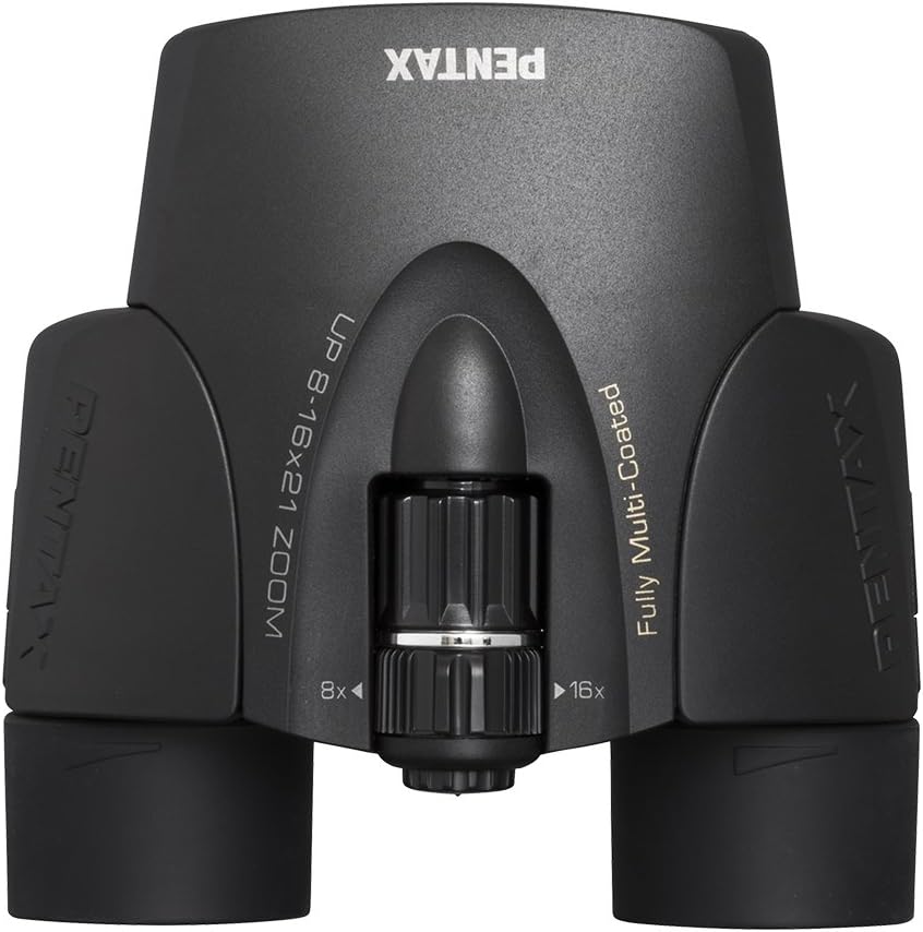 Pentax UP 8-16x21 Black Binoculars (Black) by Pentax